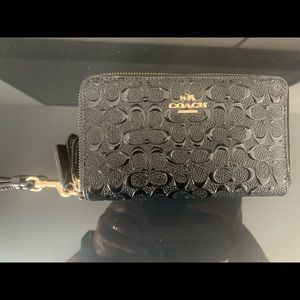 Authentic Coach wallet signature C